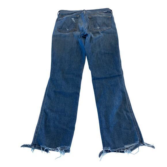 MOTHER Denim The Rascal Ankle Cropped Jean in Wild Size‎ 27 - Picture 4 of 12